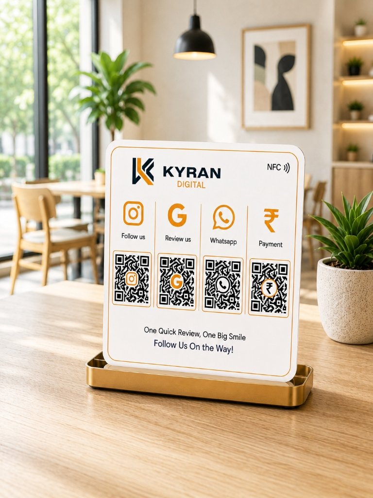 Prime Connect 4 QR Standee